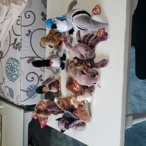 Ty Plush Toy Collection Of 10 All 1998